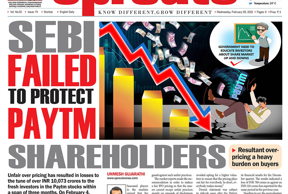 SEBI FAILED TO PROTECT PAYTM SHAREHOLDERS
