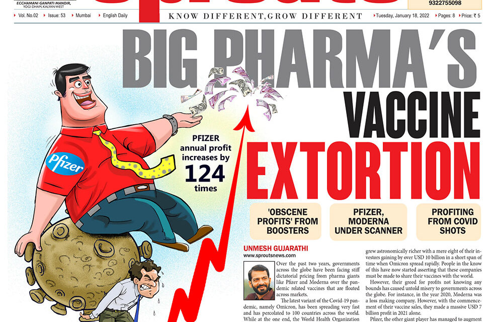 BIG PHARMA’S VACCINE EXTORTION