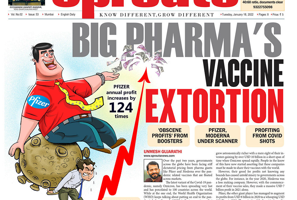 BIG PHARMA’S VACCINE EXTORTION