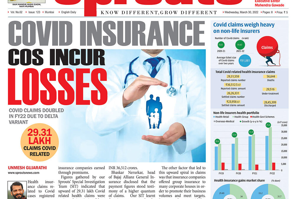 COVID INSURANCE COS INCUR LOSSES