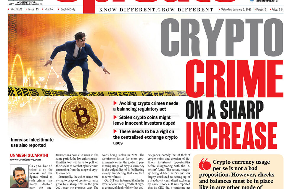 CRYPTO CRIME ON A SHARP INCREASE GLOBALLY