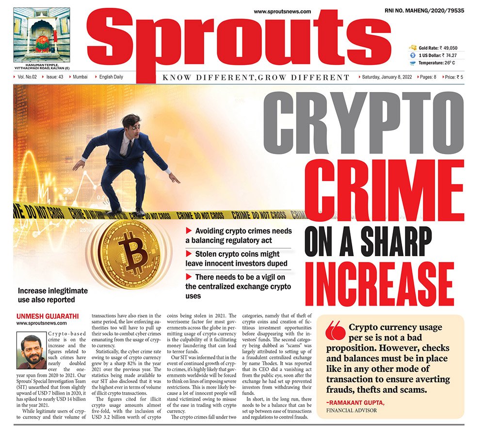 CRYPTO CRIME ON A SHARP INCREASE GLOBALLY