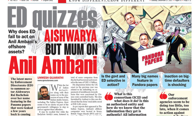 ED QUIZZES AISHWARYA BUT MUM ON ANIL AMBANI