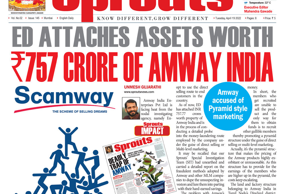 ED attaches properties worth 757.77 crores