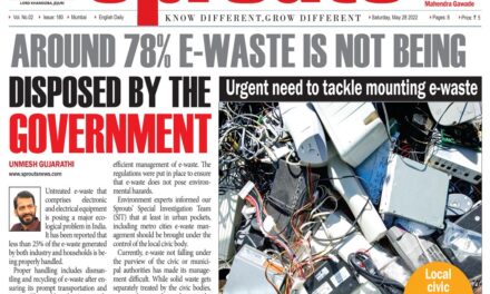 Around 78% e-waste is not being disposed by the government