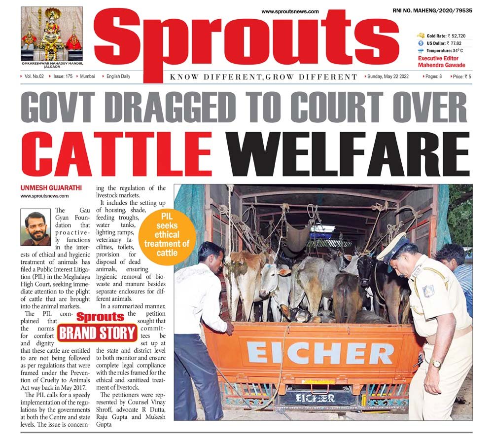 Govt dragged to court over cattle welfare