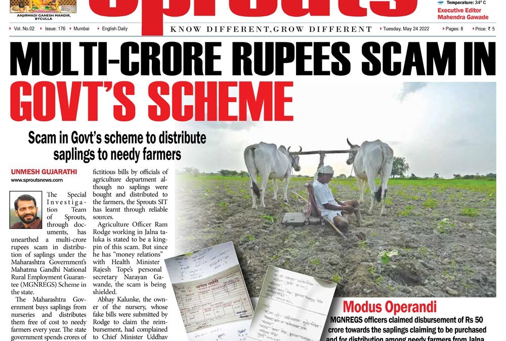 सरकारच्या रोप वाटप योजनेत कोट्यवधींचा घोटाळा 