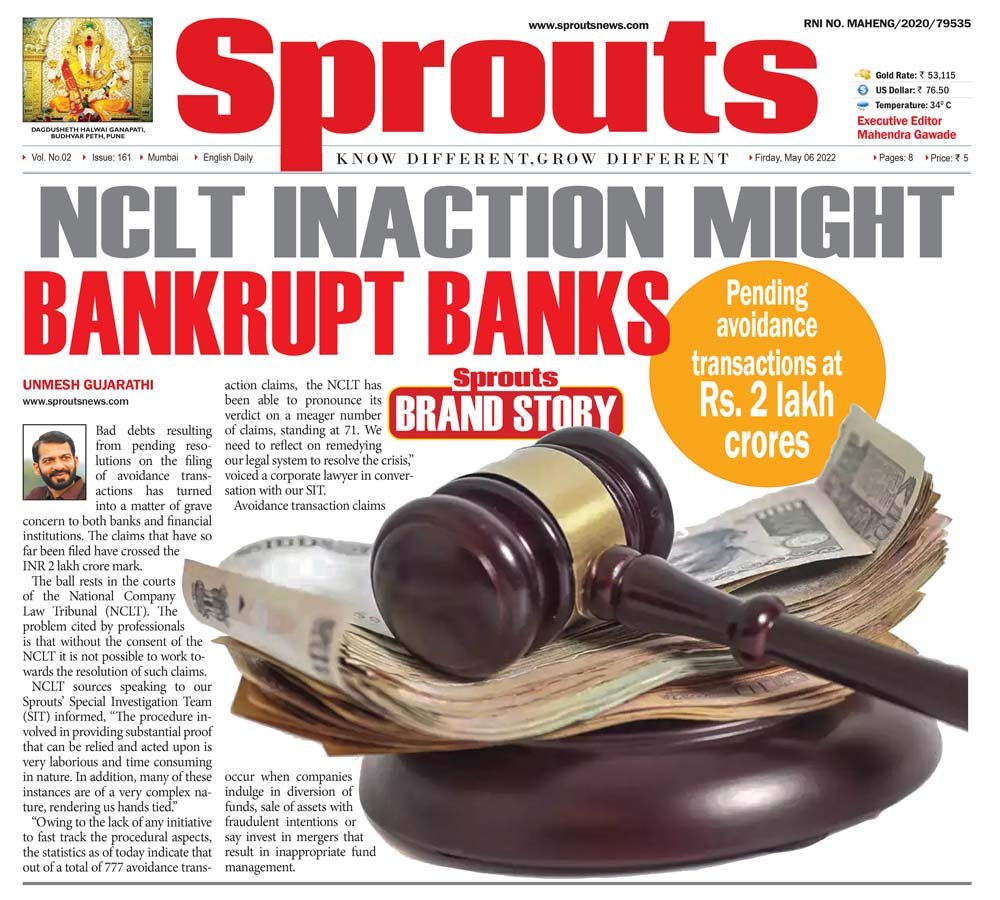 NCLT inaction might bankrupt banks and FIs