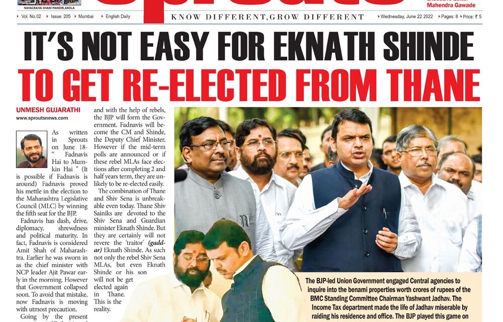 It’s not easy for Eknath Shinde to get re-elected from Thane