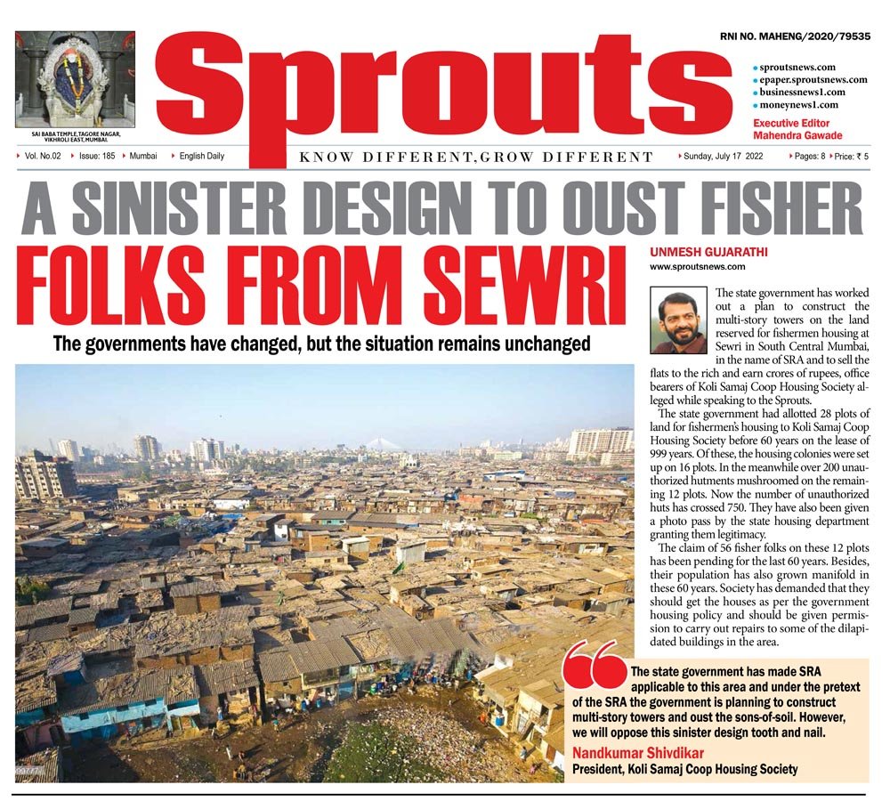 A sinister design to oust fisher folks from Sewri