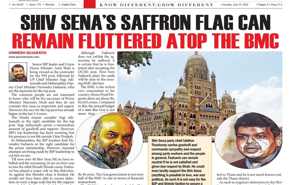 Shiv Sena’s saffron flag can remain fluttered atop the BMC