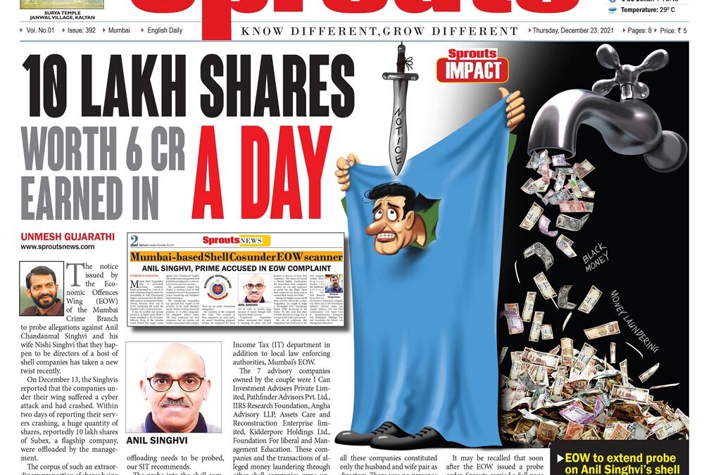 10 LAKH SHARES WORTH 6 CR EARNED IN A DAY