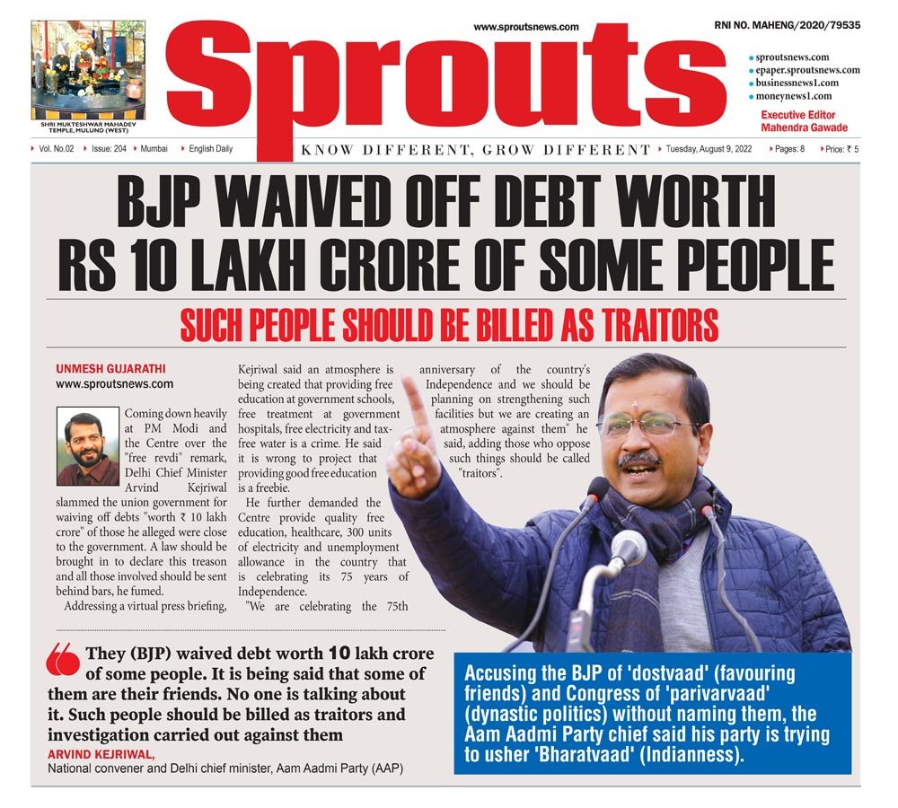 Kejriwal hits back at PM Modi’s ‘rewri’ jibe: Those who say this should be declared traitors