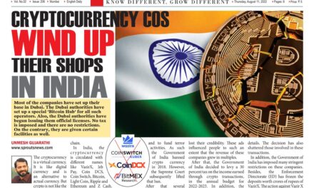 The cryptocurrency Cos wind up their shops in India