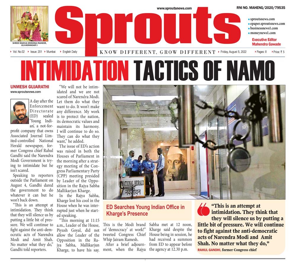 intimidation tactics of NAMO