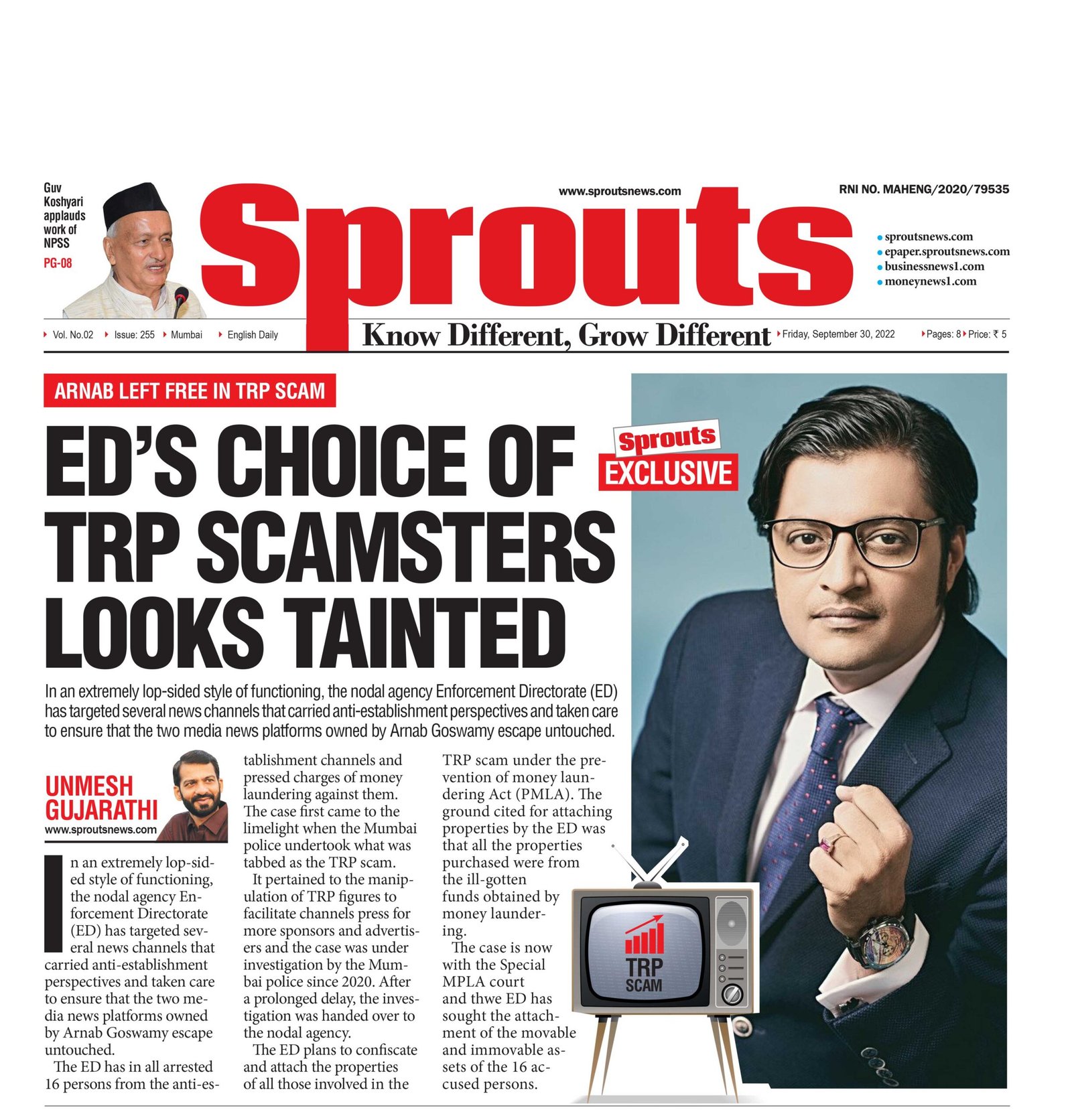 ED’s choice of TRP scamsters looks tainted