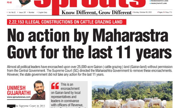 2,22,153 illegal constructions on cattle grazing land 