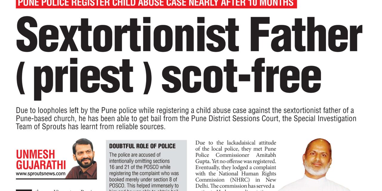 Sextortionist Father (priest) again scot-free