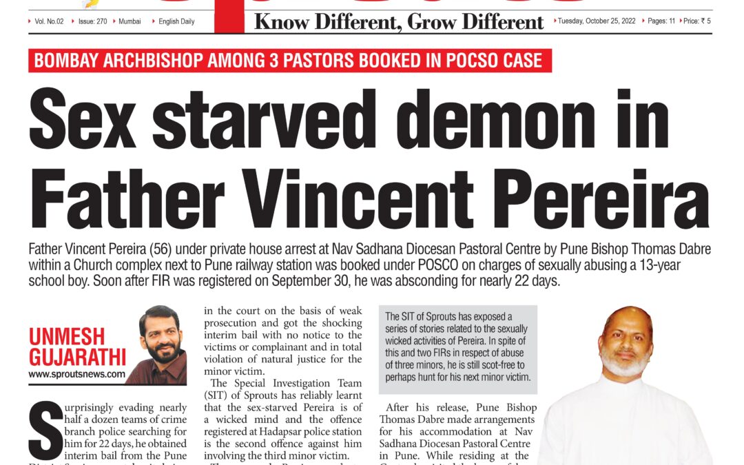 Sex starved demon in Father Vincent Pereira