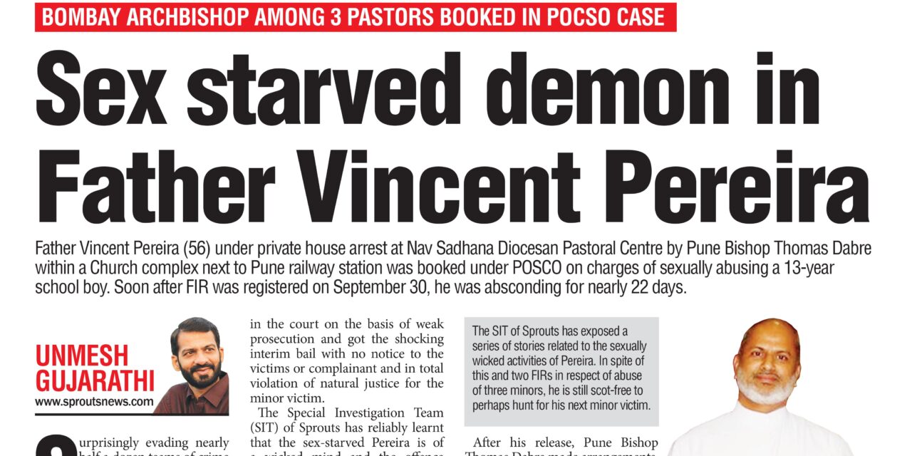 Sex starved demon in Father Vincent Pereira