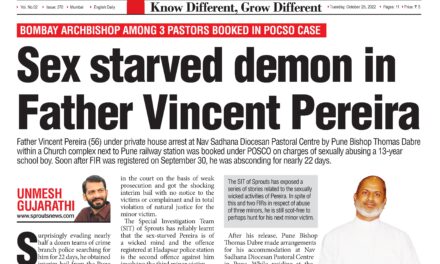 Sex starved demon in Father Vincent Pereira