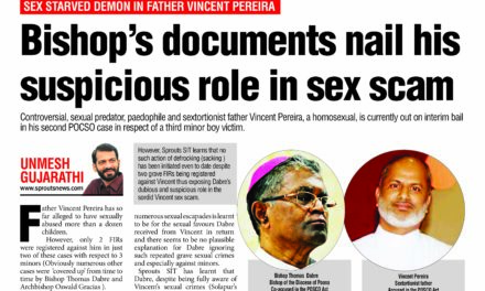 Bishop Thomas Dabre’s dubious role in Vincent sex scam nailed by his own documents