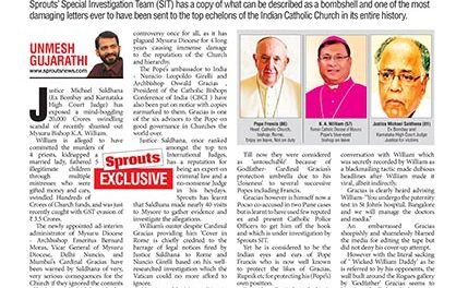 Mysuru Bishop K(icked) A(ut) William’s 20,000 Crore Scam!