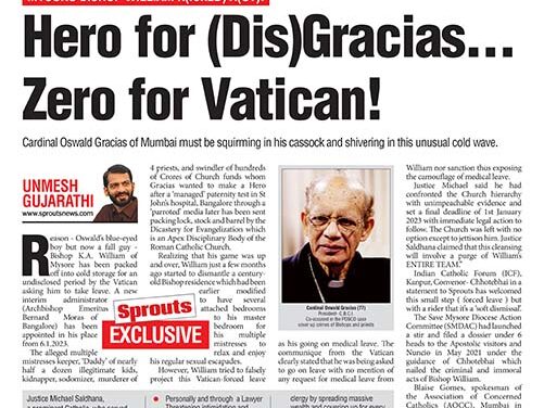 HERO for (Dis)Gracias … ZERO for the Vatican!