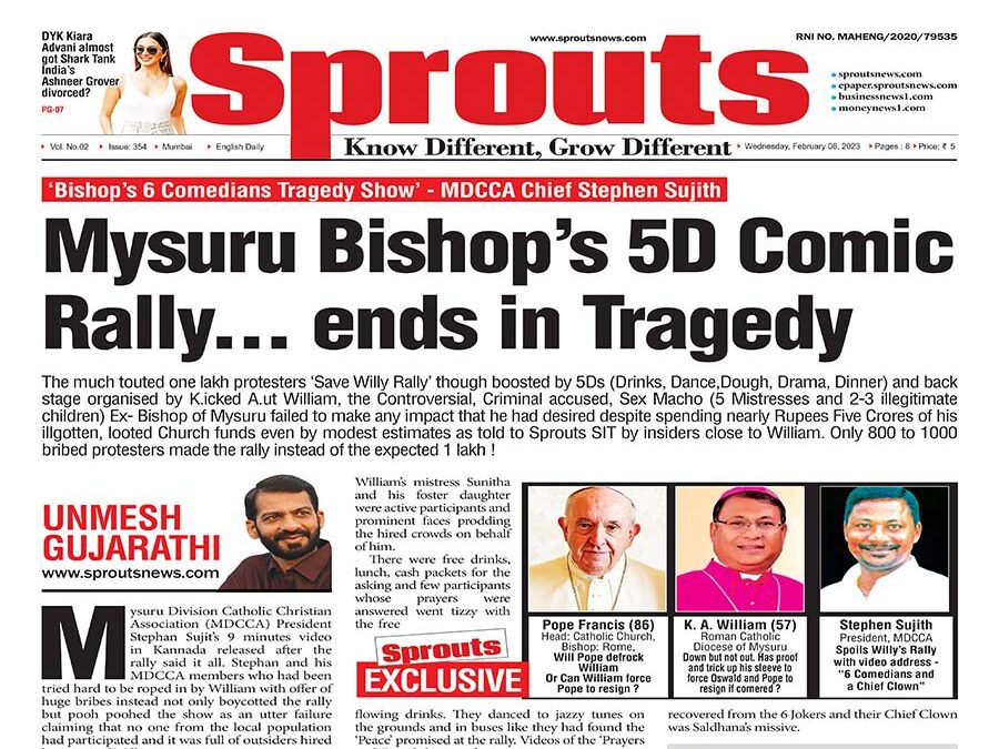 Mysuru Bishop’s 5D Comic Rally… ends in Tragedy
