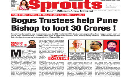 Bogus Trustees help Pune Bishop to loot 30 Crores !