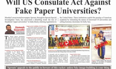 Will US Consulate Act Against Fake Paper Universities?